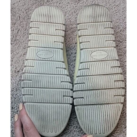 Anne Klein Livvey Gold Faux Suede Loafers – Women’s 7.5 I-Flex Comfort Flats - Picture 7 of 10